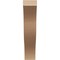 Ekena Millwork 5-inch W x 18-inch D x 24-inch H Funston Rough Cedar Woodgrain TimberThane Knee Brace, Primed BRCUR05X18X24FSTRCPR - alternate 5